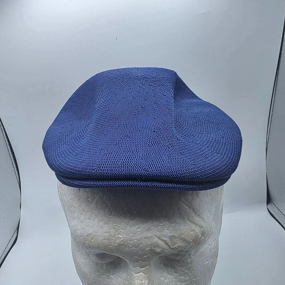 Kangol Seamless Tropic 507 Mens Cap Small Blue Lightweight Classic Flat Ivy Hat